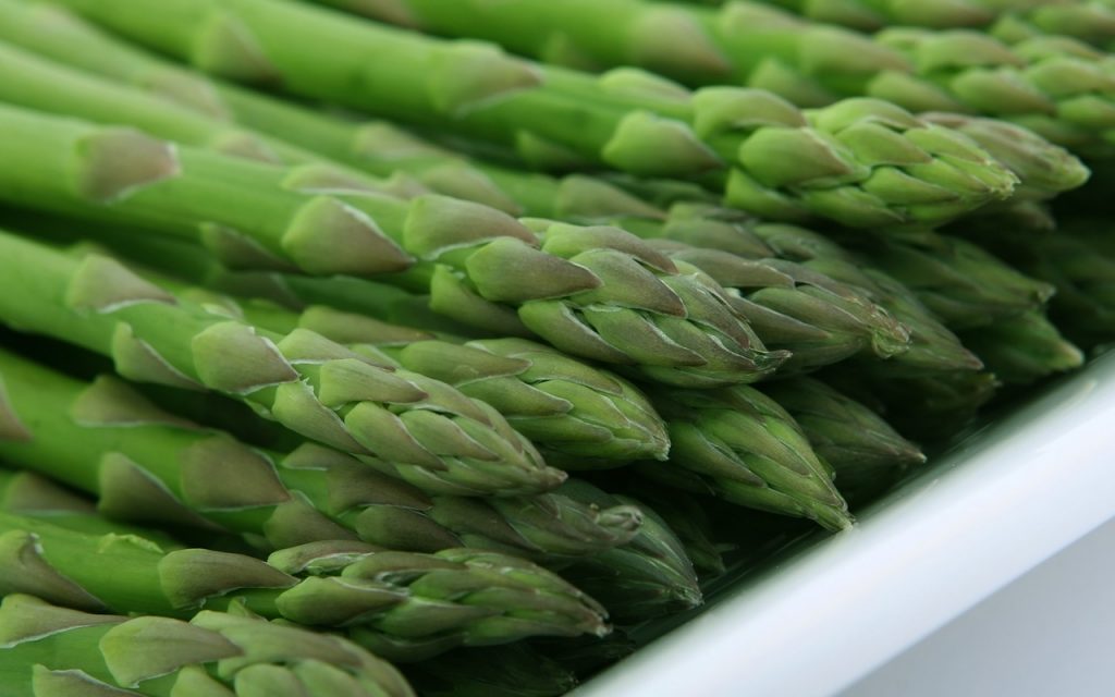 world export of asparagus